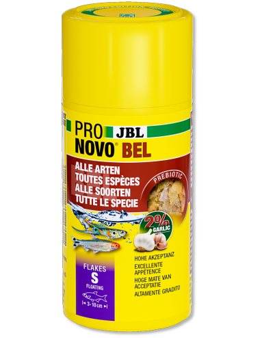 JBL - Pronovo bel Flackes S - 100ml - Flake food for fish from 3 to 10 cm