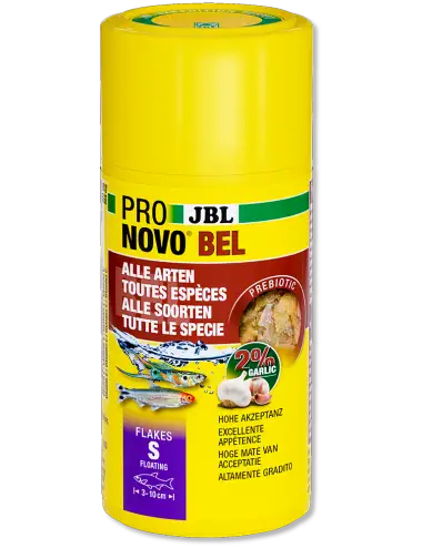 JBL - Pronovo bel Flackes S - 100ml - Vlokkenvoer voor vissen van 3 tot 10 cm