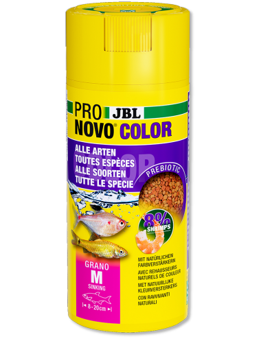 JBL - Pronovo Color Grano M - 250ml - Specijalne boje granule za ribe