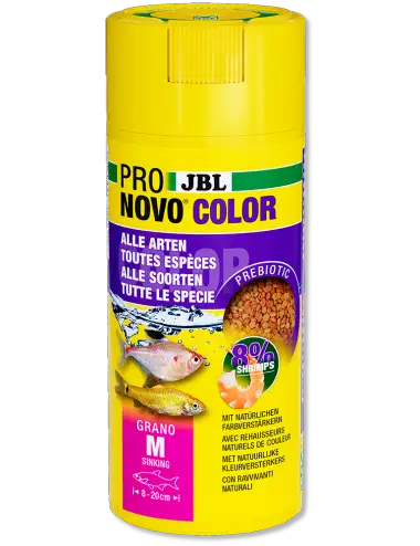 JBL - Pronovo Color Grano M - 250ml - Specijalne boje granule za ribe