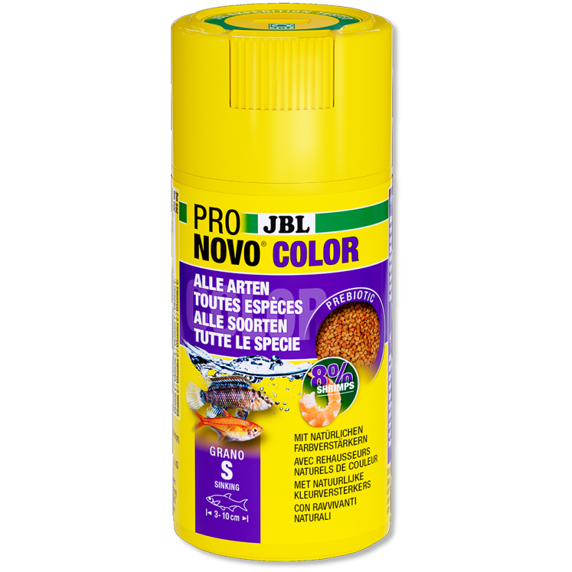 JBL - Pronovo Color Grano S - 100ml - Spezielles Farbgranulat für Fische