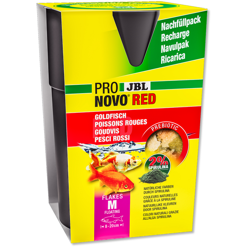 JBL - Pronovo Red Flackes M - 750 ml - Flakes for goldfish from 8 to 20 cm