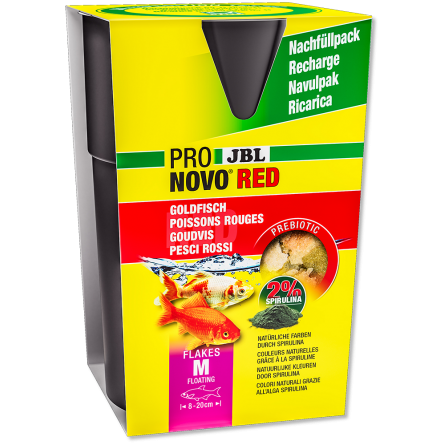 JBL - Pronovo Red Flackes M - 750 ml - Copos para carpas doradas de 8 a 20 cm JBL - Pronovo Red Flackes M - 750 ml - Copos para carpas doradas de 8 a 20 cm