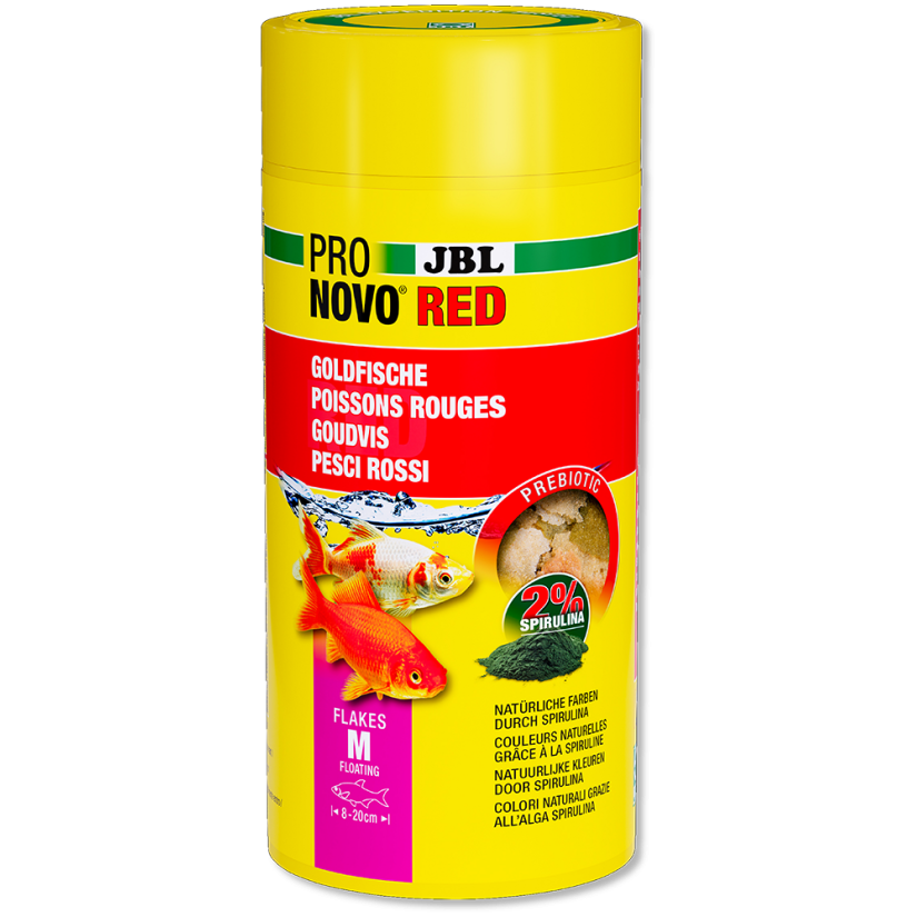 JBL - Pronovo Red Flackes M - 1000 ml - Flocken für Goldfische von 8 bis 20 cm