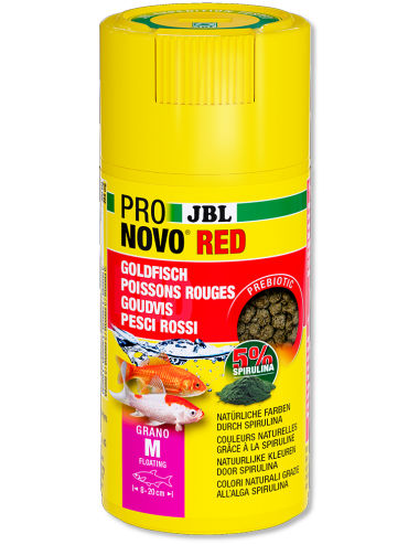 JBL - Pronovo Red Grano M - 100 ml - Granulat für Goldfische von 8 bis 20 cm