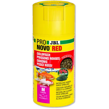 JBL - Pronovo Red Grano M - 100 ml - Granulat für Goldfische von 8 bis 20 cm JBL - Pronovo Red Grano M - 100 ml - Granulat für Goldfische von 8 bis 20 cm