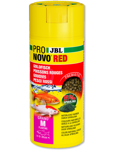 JBL - Pronovo Red Grano M - 250 ml - Korrels voor goudvissen van 8 tot 20 cm