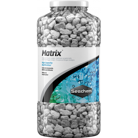 SEACHEM - Matrix 1L - Filtration biologique pour l'élimination des nitrates, des nitrites et de l'ammoniac SEACHEM - Matrix 1L - Filtration biologique pour l'élimination des nitrates, des nitrites et de l'ammoniac