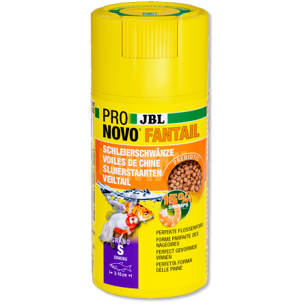JBL - Pronovo Fantail Grano S - 100 ml - Gránulos para Velas Chinas JBL - Pronovo Fantail Grano S - 100 ml - Gránulos para Velas Chinas