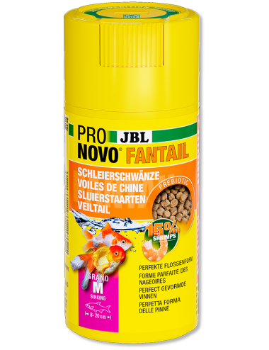 JBL - Pronovo Fantail Grano M - 250 ml - Gránulos para Velas de China
