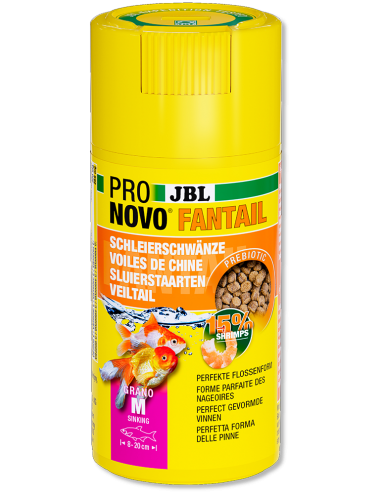 JBL - Pronovo Fantail Grano M - 250 ml - Korrels voor zeilen uit China