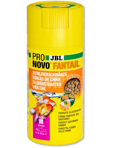 JBL - Pronovo Fantail Grano M - 250 ml - Korrels voor zeilen uit China