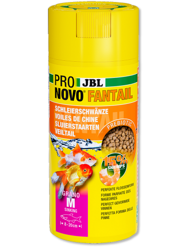JBL - Pronovo Fantail Grano M - 250 ml - Granule za jedra iz Kine
