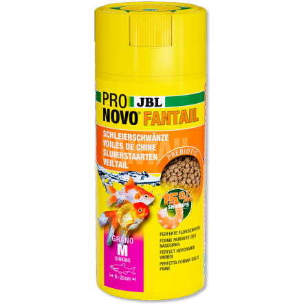 JBL - Pronovo Fantail Grano M - 250 ml - Korrels voor zeilen uit China