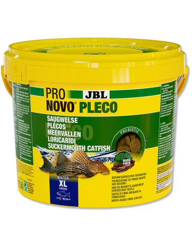 JBL - Pronovo Pleco napolitanka - XL - 5500 ml - Tablete za biljojede lokaride od 15 do 40 cm