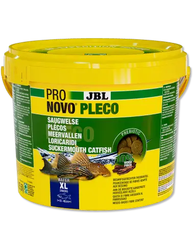 JBL - Pronovo Pleco wafer - XL - 5500 ml - Tablettes pour locaridés herbivores de 15 à 40 cm