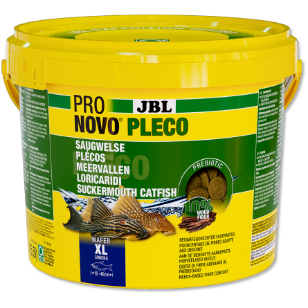 JBL - Pronovo Pleco wafer - XL - 5500 ml - Compresse per locaridi erbivori da 15 a 40 cm JBL - Pronovo Pleco wafer - XL - 5500 ml - Compresse per locaridi erbivori da 15 a 40 cm
