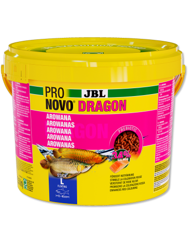 JBL - Pronovo Dragon Stick L - 5500 ml - Granulés pour Arowanas