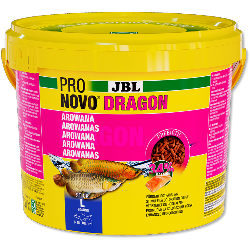 JBL - Pronovo Dragon Stick L - 5500 ml - Granule za Arowane
