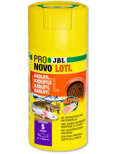 JBL - Pronovo NovoLotl S - 100ml - Volledige voeding voor kleine axolotls