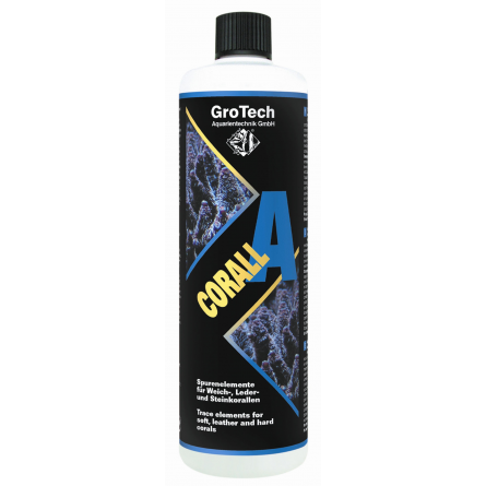 GROTECH - Corall A - 500ml - Oligo-éléments pour aquarium GROTECH - Corall A - 500ml - Oligo-éléments pour aquarium