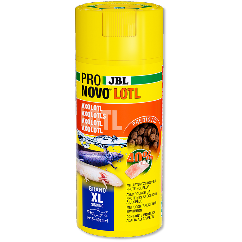 JBL - Pronovo NovoLotl XL - 250ml - Complete food for axolotls