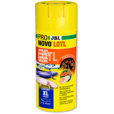 JBL - Pronovo NovoLotl XL - 250ml - Complete voeding voor axolotls