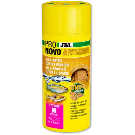 JBL - Pronovo Artemio - 250ml - Freeze-dried brine shrimp for fish JBL - Pronovo Artemio - 250ml - Freeze-dried brine shrimp for fish