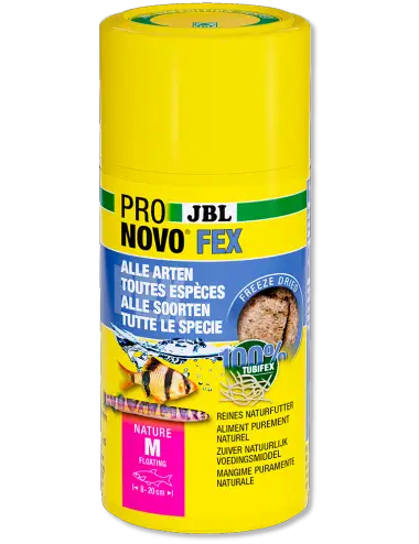 JBL - Pronovo Fex - 100ml - Gefriergetrocknetes Tubifex für Fische