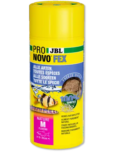 JBL - Pronovo Fex - 250ml - Tubifex lyophilisés pour poissons