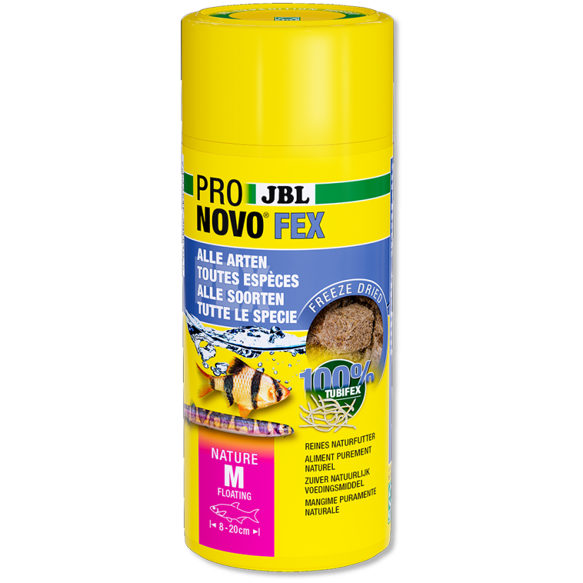 JBL - Pronovo Fex - 250ml - Tubifex liofilizado para peixes