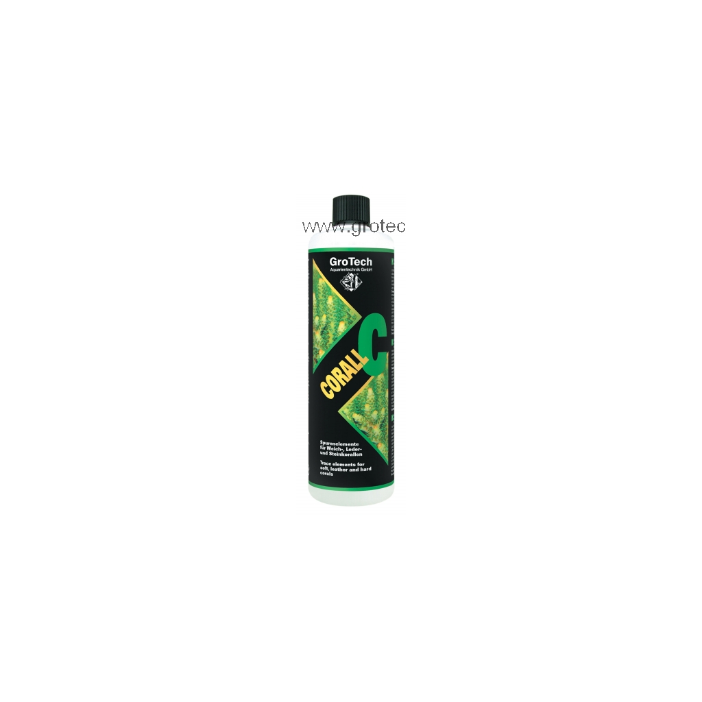 GROTECH - Corall C - 500ml - Oligo-éléments pour aquarium
