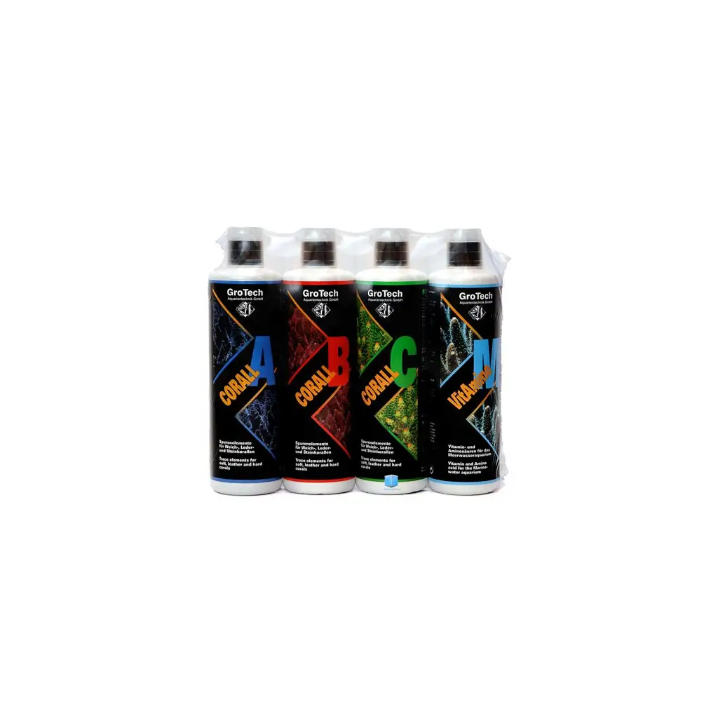 GROTECH - Coral A,B,C + VitAmino M Set 4x500ml