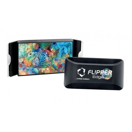 FLIPPER - Edge standard Limited Edition - 12 mm - Magnetic 2 in 1 aquarium cleaner