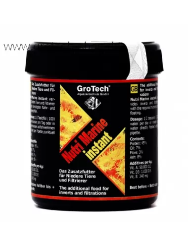 GROTECH - NutriMarine Instant 125ml - Food for corals and filter animals