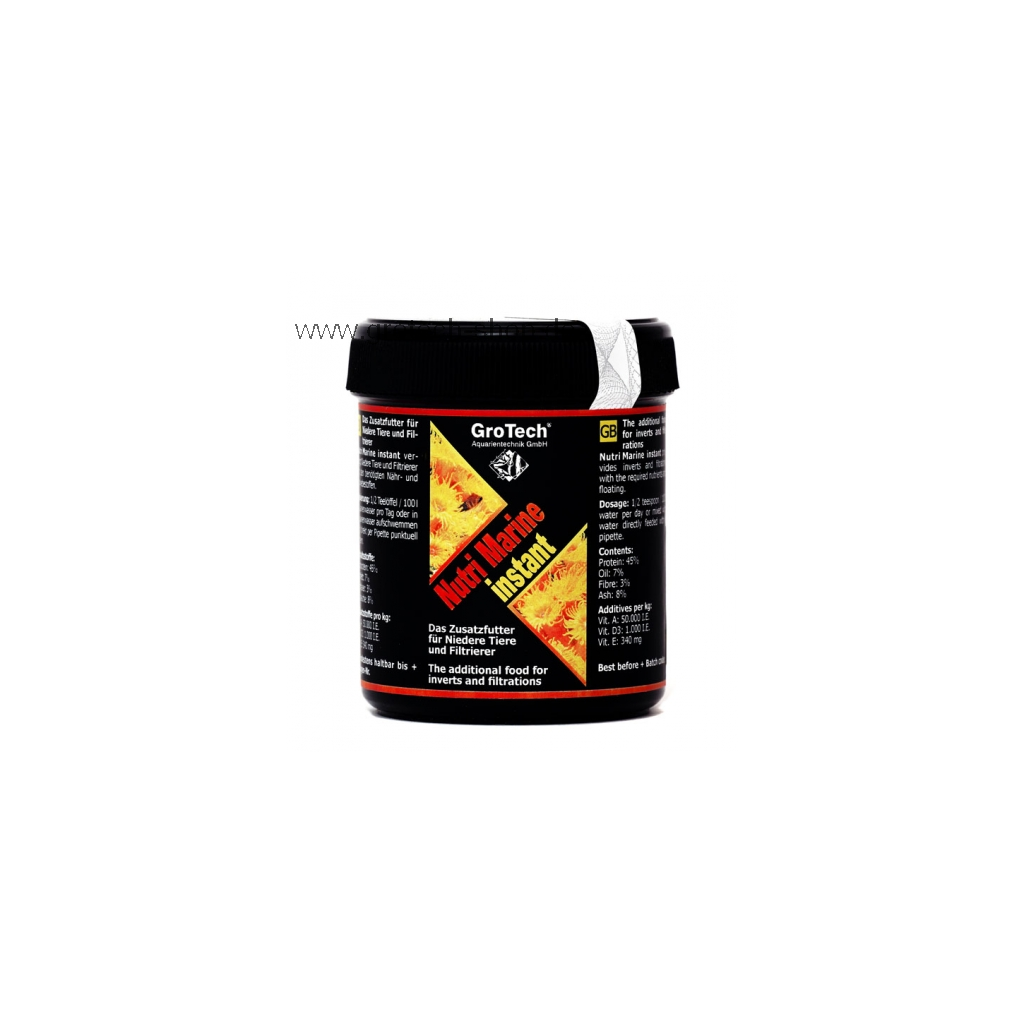 GROTECH - NutriMarine Instant 125ml - Futter für Korallen und Filtertiere