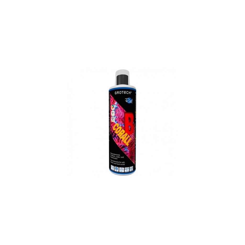 GROTECH - Corall B - 500ml - Oligo-éléments pour aquarium