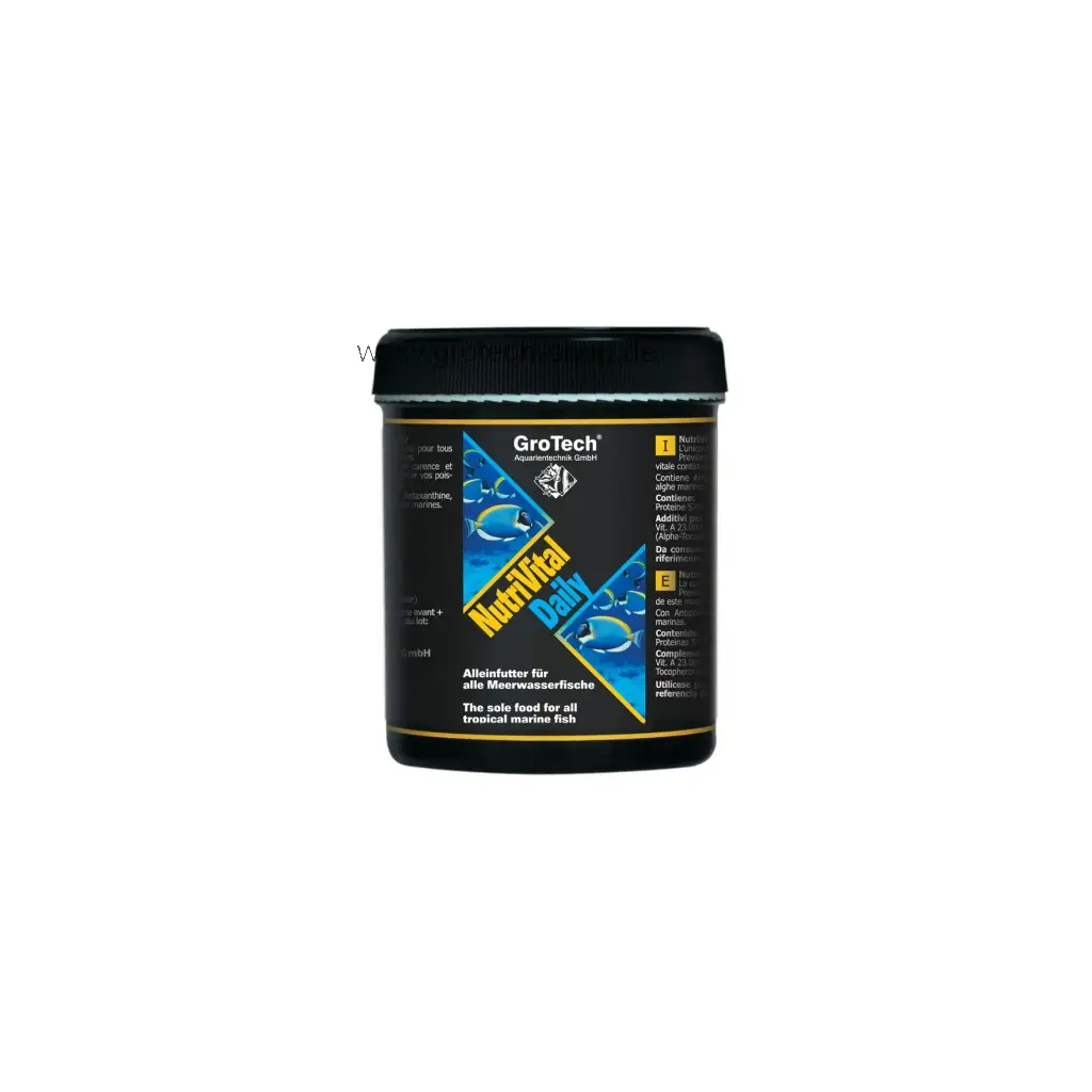 GROTECH - NutriVital Daily 0,6-0,9 mm 580 ml - Fischfutter