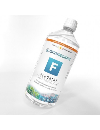 TRITON LABS – F – 1000 ml – Fluorid-Ergänzungsmittel für Aquarien