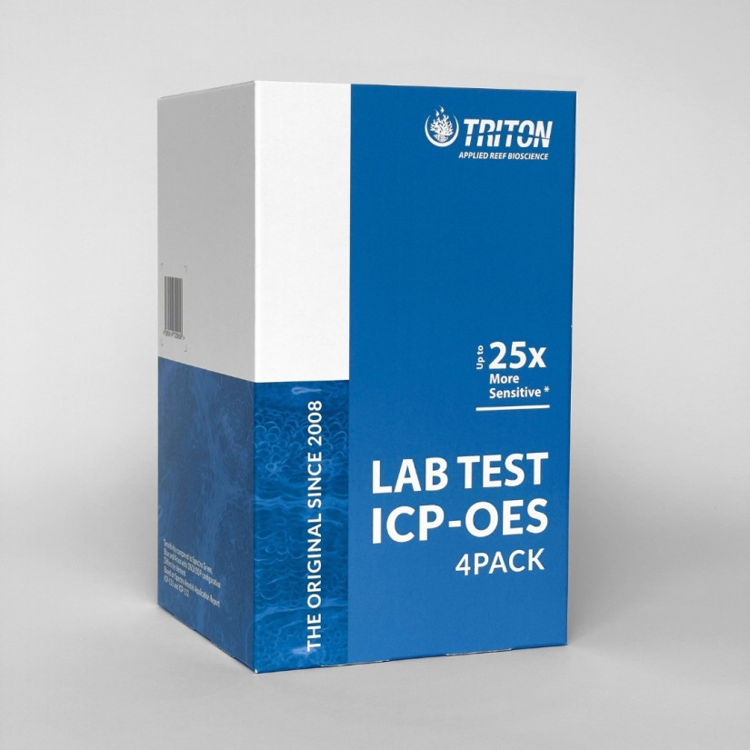 Triton Labs ICP-OES Water Test - 32 Element Saltwater Reef Analysis Kit