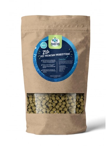 Zoanthus.fr - Koi Premium Probiotique - 1000ml - Aliments en granulés pour Carpes Kois