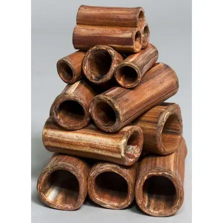 AQUANETTA - Skrovišta za ribe / cijevi - 11x11x12,5cm - Tamna boja AQUANETTA - Skrovišta za ribe / cijevi - 11x11x12,5cm - Tamna boja