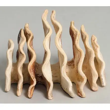 AQUANETTA - Esconderijos de peixes - 10x15x14cm - Cor clara AQUANETTA - Esconderijos de peixes - 10x15x14cm - Cor clara