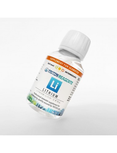 TRITON LABS - Li - 100ml - Complément de lithium pour aquarium
