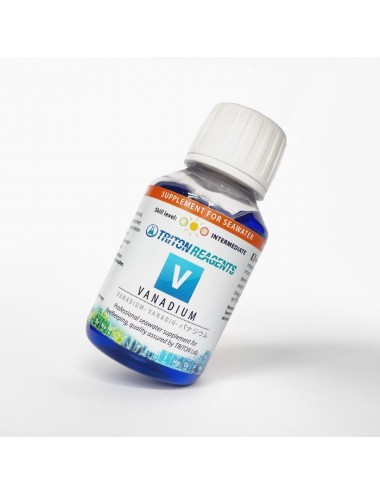 TRITON LABS - V - 100ml - Suplemento de vanádio para aquário