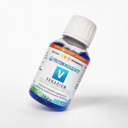 TRITON LABS - V - 100ml - Complément de vanadium pour aquarium