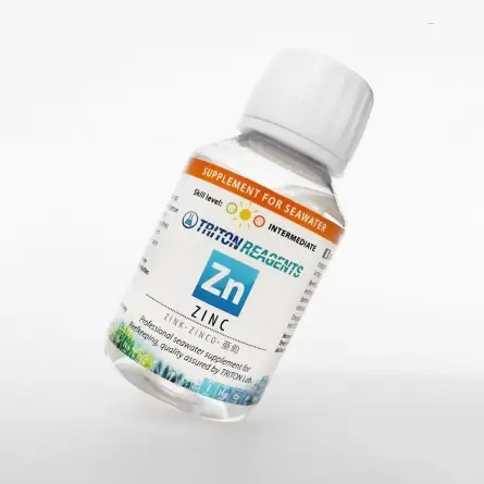 TRITON LABS - Zn - 100ml - Suplemento de zinco para aquário TRITON LABS - Zn - 100ml - Suplemento de zinco para aquário