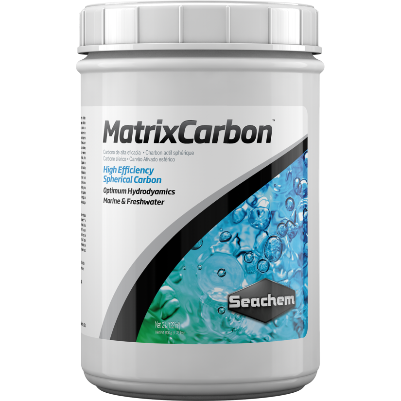 SEACHEM - Matrix Carbon - 2000 ml - Carvão Ativado em Bolas