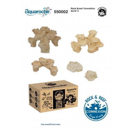 AQUAROCHE - Kit 2 Rock&Reef ConneXion