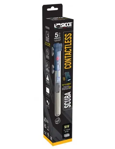 SICCE - Scuba ContactLess - Chauffage pour aquarium 50w